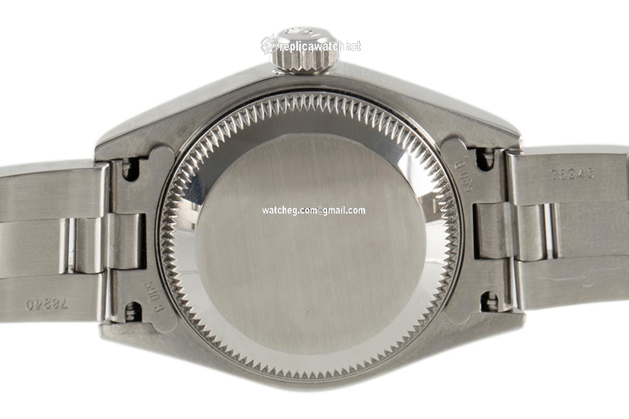 Rolex Oyster Perpetual Lady Date Womens watch Steel Automatic 79240 4