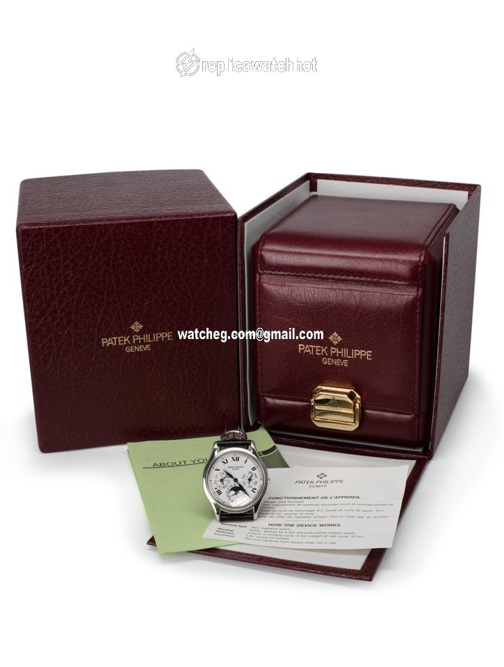 Patek Philippe Perpetual Calendar Mens watch Unisex Automatic Platinum 3940P-015 4
