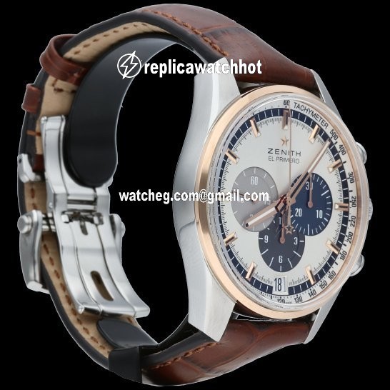 Zenith Mens watch Unisex Automatic Gold Steel 51.2080.400 69.C494 4