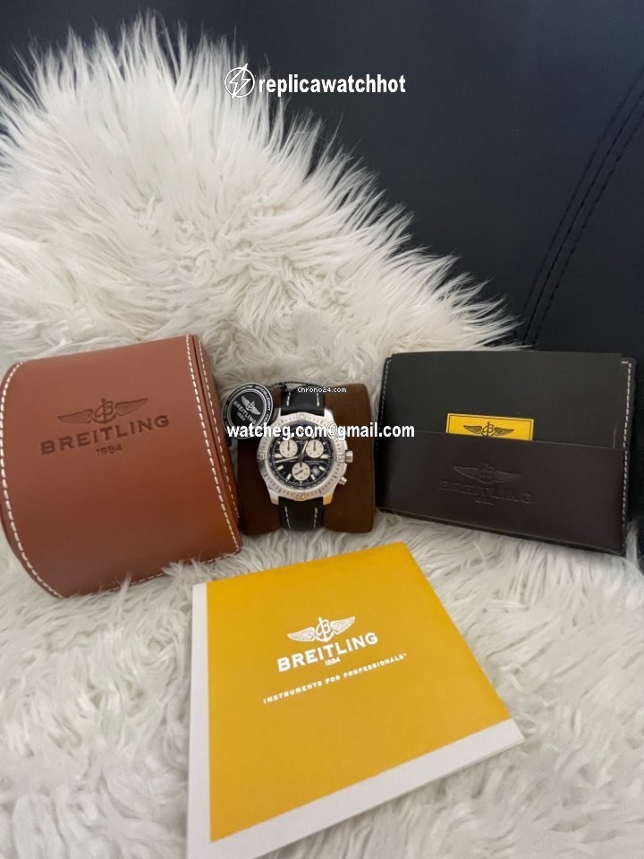 Breitling Colt Chronograph Mens watch Unisex Quartz Steel A73388111B1X1 4