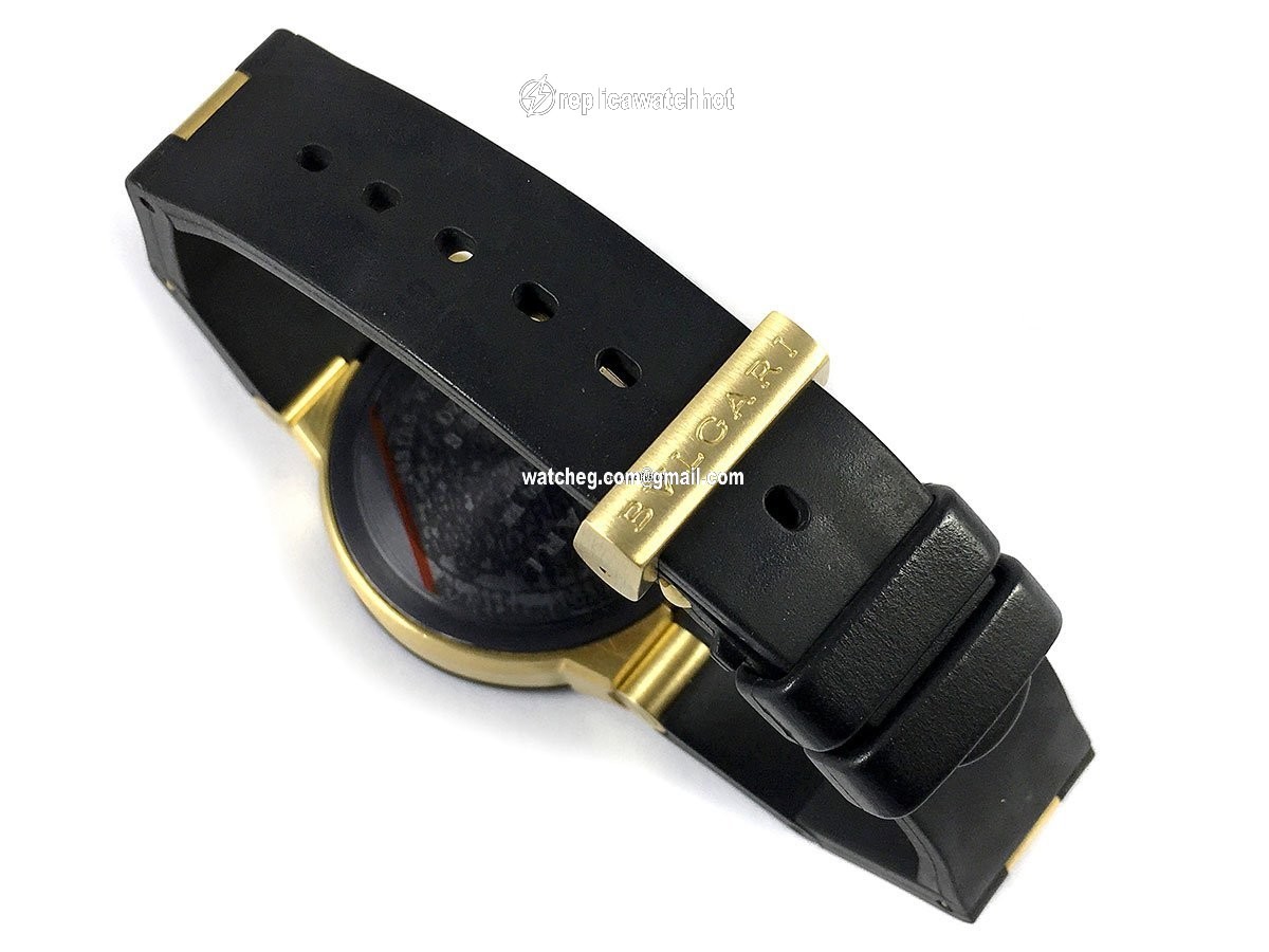 Bulgari Diagono Mens watch Unisex Automatic Yellow gold AC38G 4