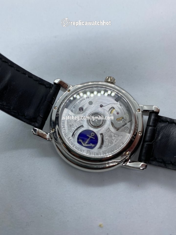 Ulysse Nardin Mens watch Unisex Automatic Platinum 339-20 4