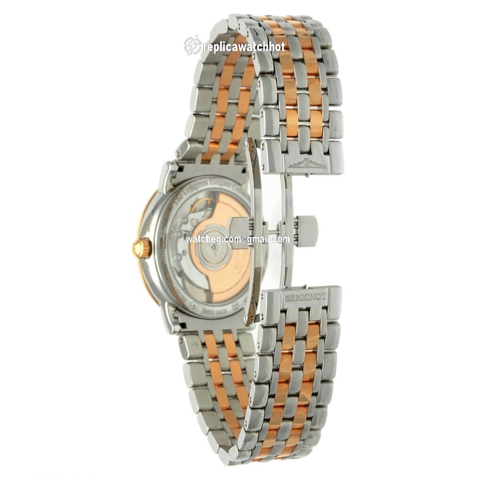Longines Elegant Mens watch Unisex Automatic Gold Steel L4.809.5.12.7 4