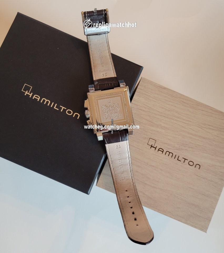 Hamilton Jazzmaster Auto Chrono Mens watch Unisex Automatic Steel H32666535 4