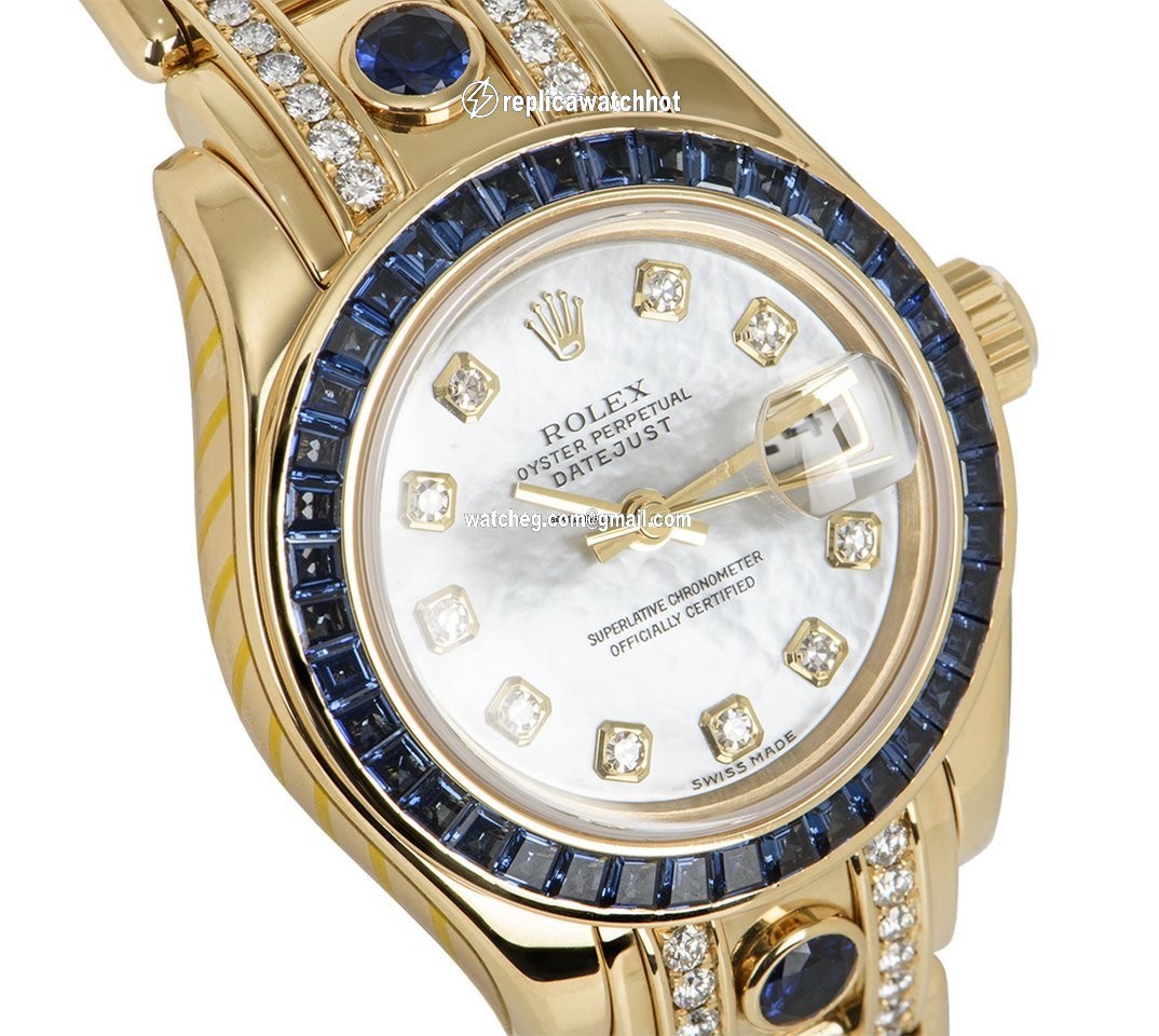 Rolex Pearlmaster Womens watch Yellow gold Automatic 80308 4