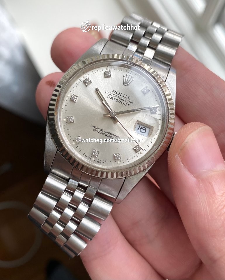 Rolex Datejust 36 Mens watch Unisex Steel Automatic Datejust 16014 4