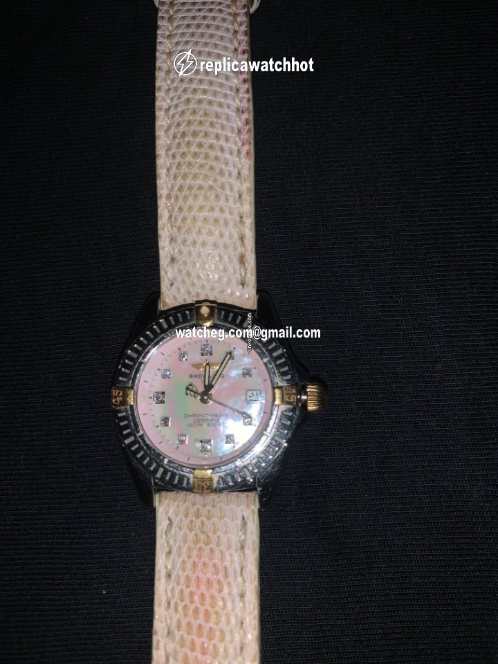 Breitling Callistino Womens watch Quartz Gold Steel B72345 4