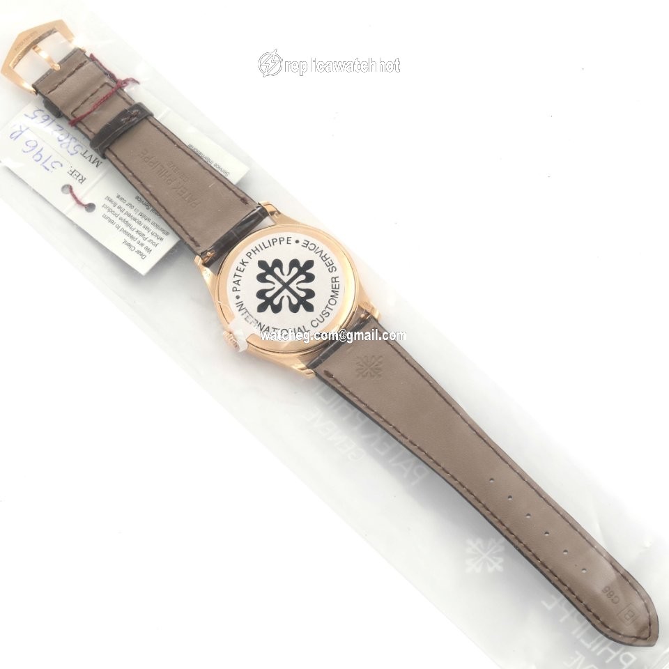 Patek Philippe Calatrava Mens watch Unisex Manual winding Rose gold 5196R 4