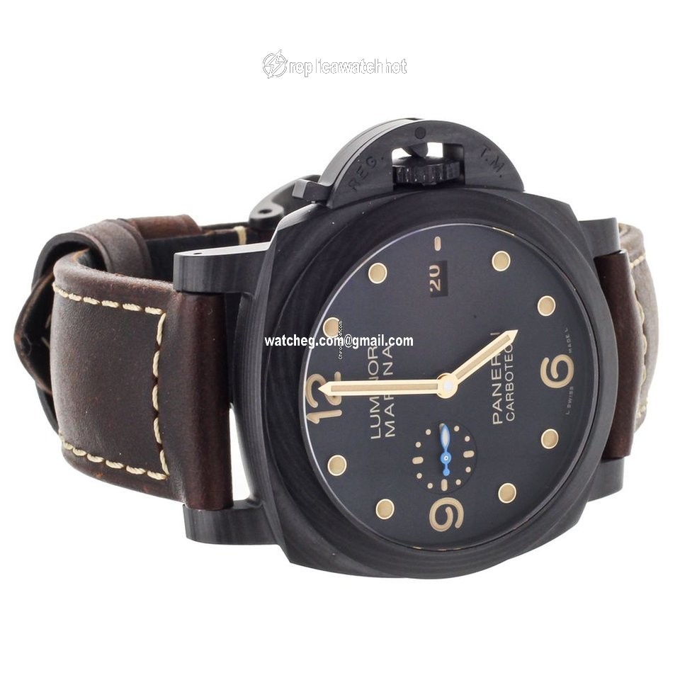 Panerai Luminor Marina 1950 3 Days Automatic Mens watch Unisex Automatic Carbon PAM661 4