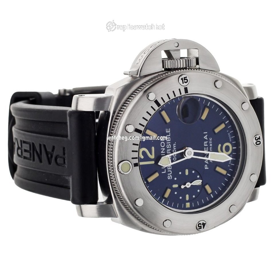 Panerai Luminor Submersible Mens watch Unisex Automatic Steel PAM87 4