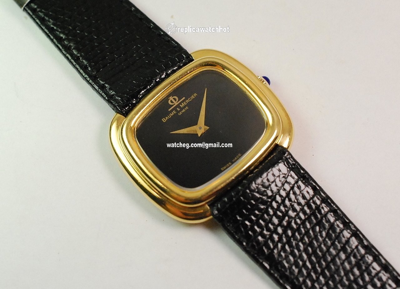Baume & Mercier Mens watch Unisex Manual winding Yellow gold 37091 4