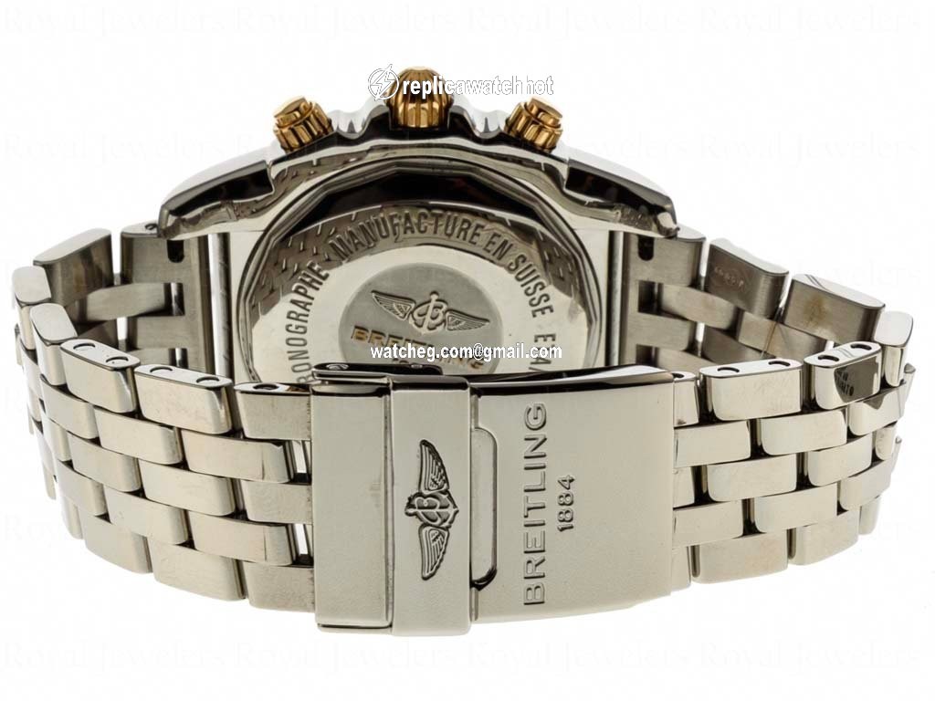 Breitling Chronomat 44 Gold Steel IB011012 A692 4