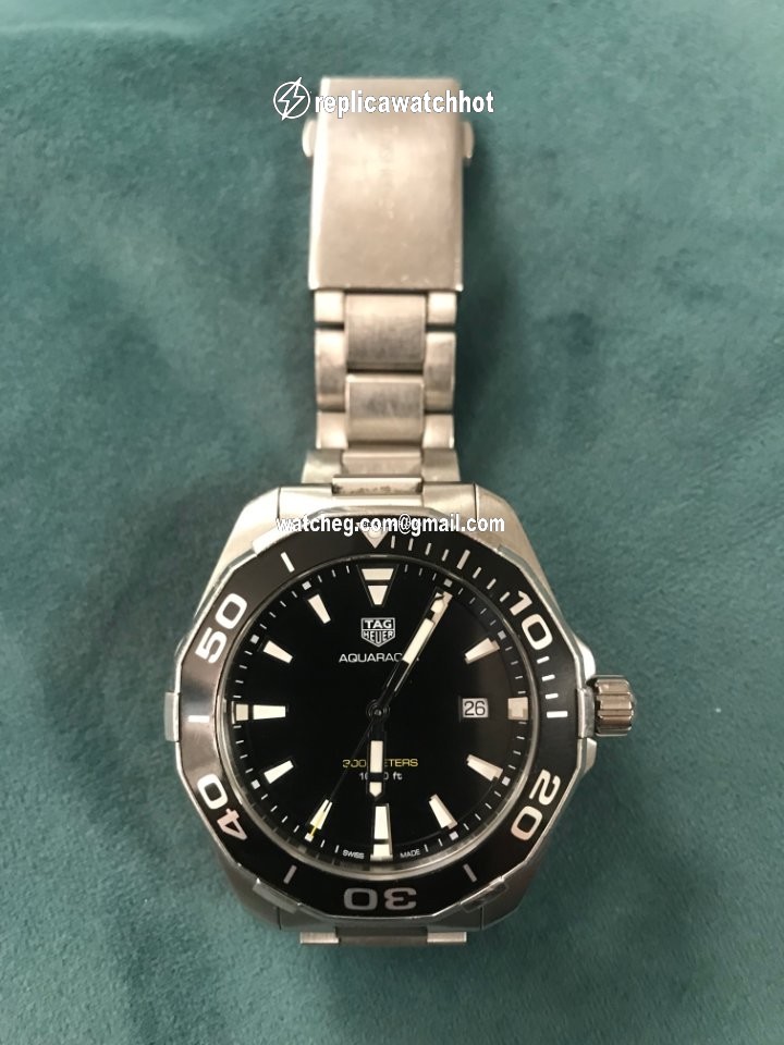 TAG Heuer Aquaracer Mens watch Unisex Quartz Steel WAY101A.BA0746 4