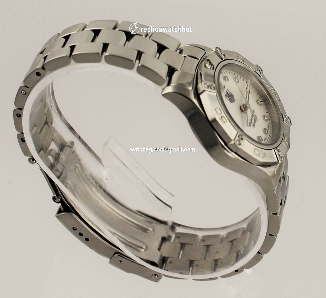 TAG Heuer Aquaracer Lady Quartz Steel WAF141G.BA0813 4