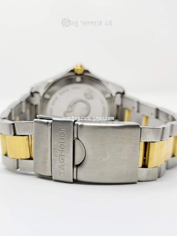 TAG Heuer Aquaracer 300M Mens watch Unisex Quartz Gold Steel WAF1120 4