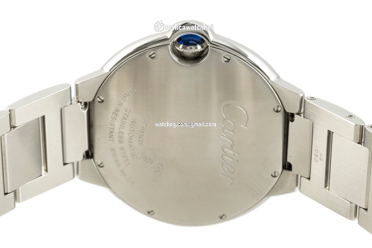 Cartier Ballon Bleu 42mm Mens watch Unisex Automatic Steel 3001 4