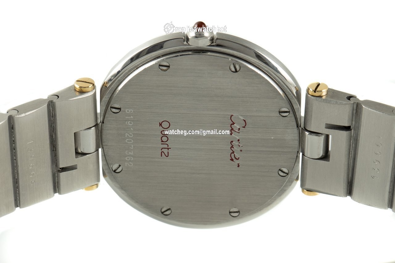 Cartier Santos Womens watch Quartz Gold Steel 8191 4