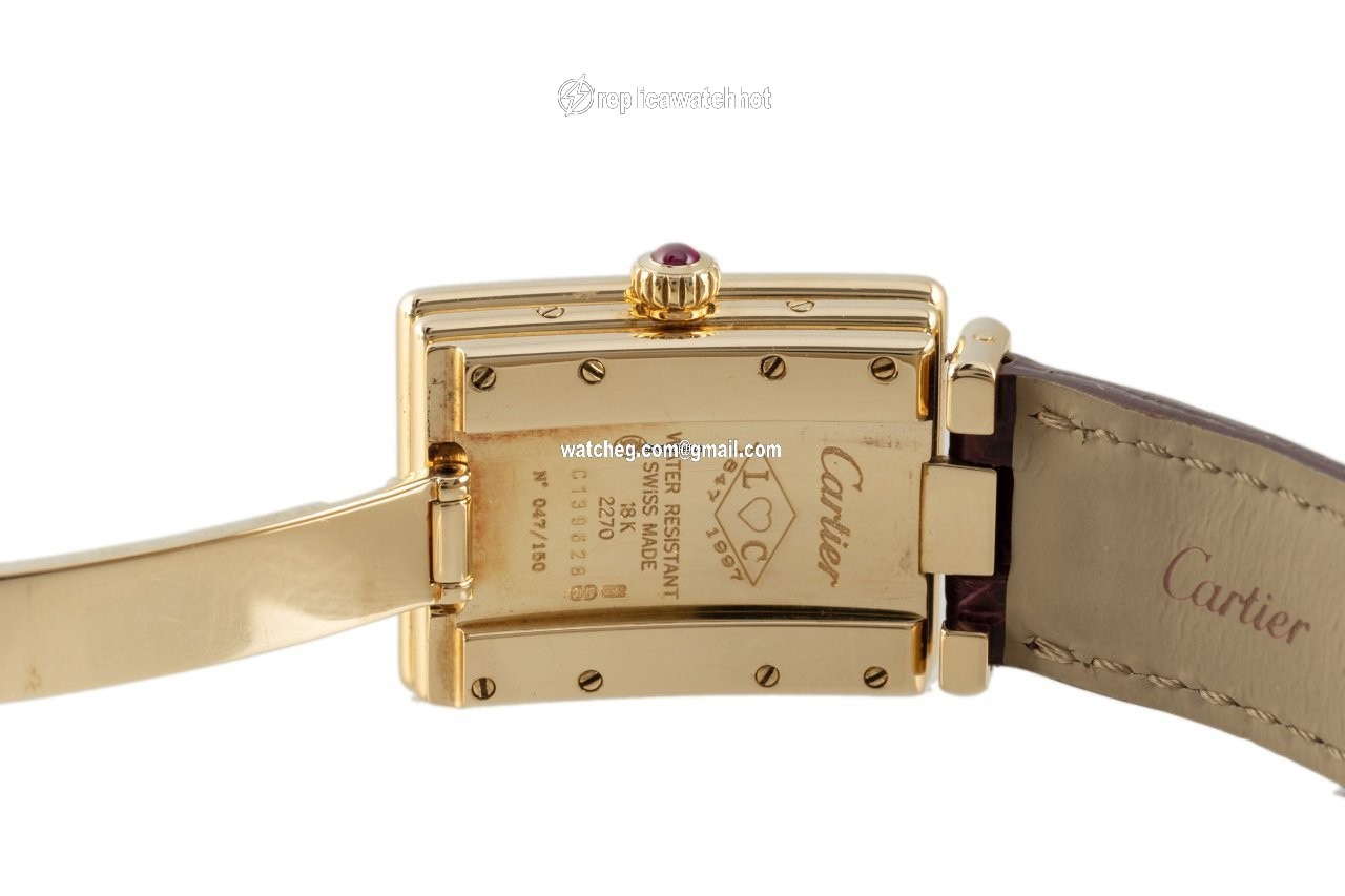 Cartier Womens watch Quartz Yellow gold 2270 4