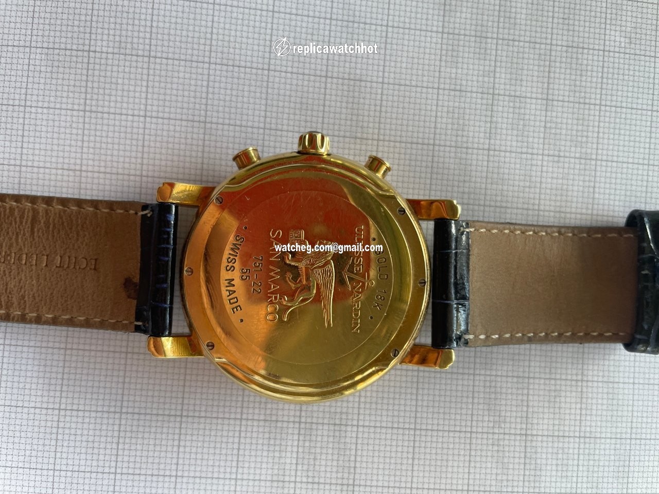 Ulysse Nardin Hourstriker Mens watch Unisex Automatic Yellow gold 751-22 4