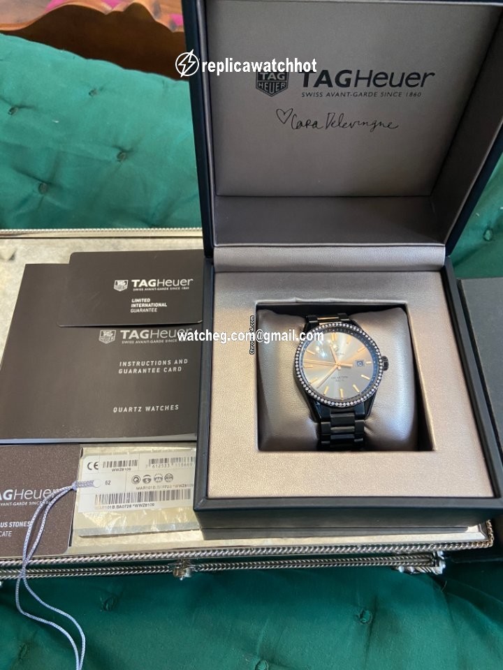 TAG Heuer Carrera Lady Womens watch Quartz Steel WAR101B.BA0728 4