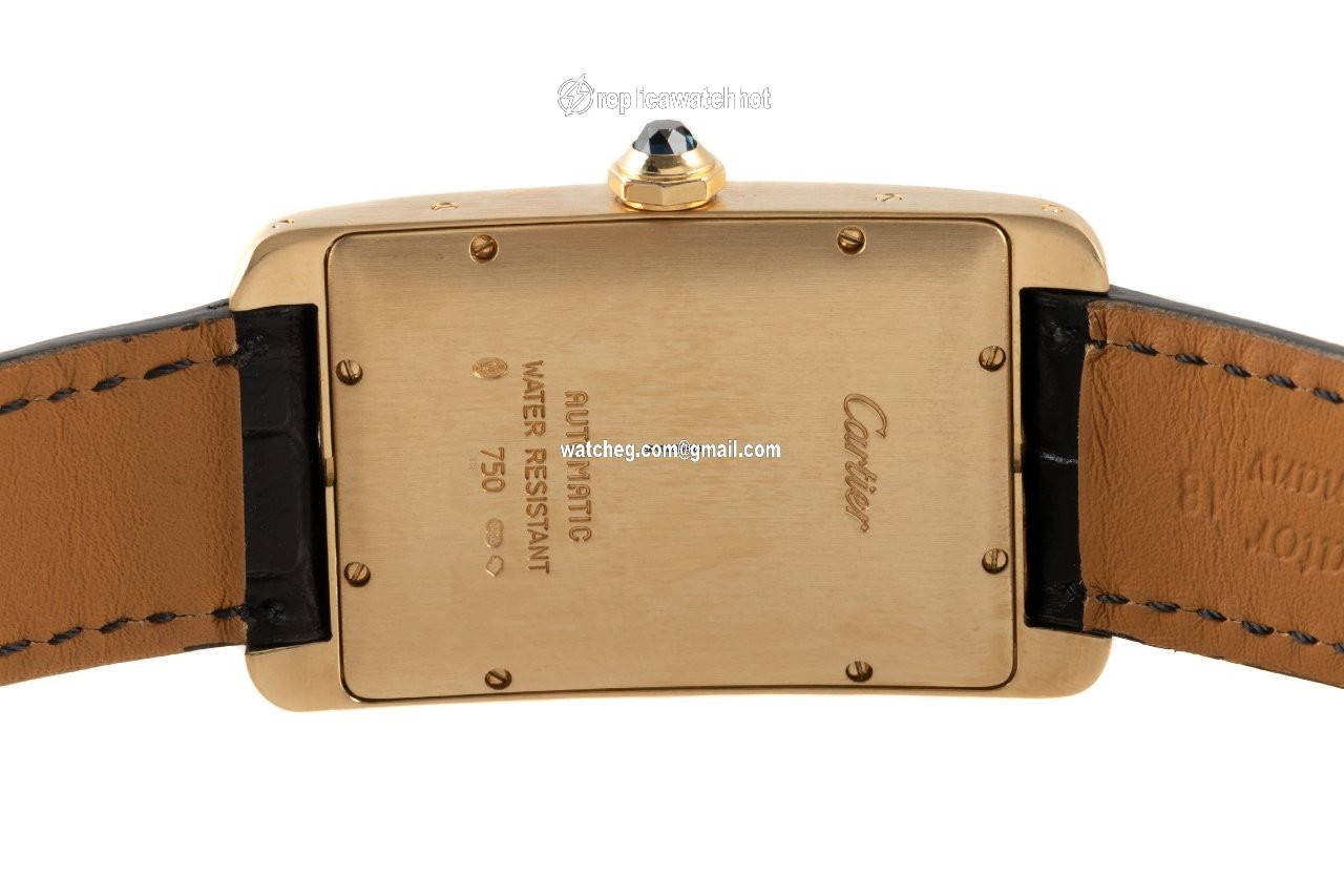 Cartier Tank Americaine Mens watch Unisex Automatic Yellow gold 2329 4