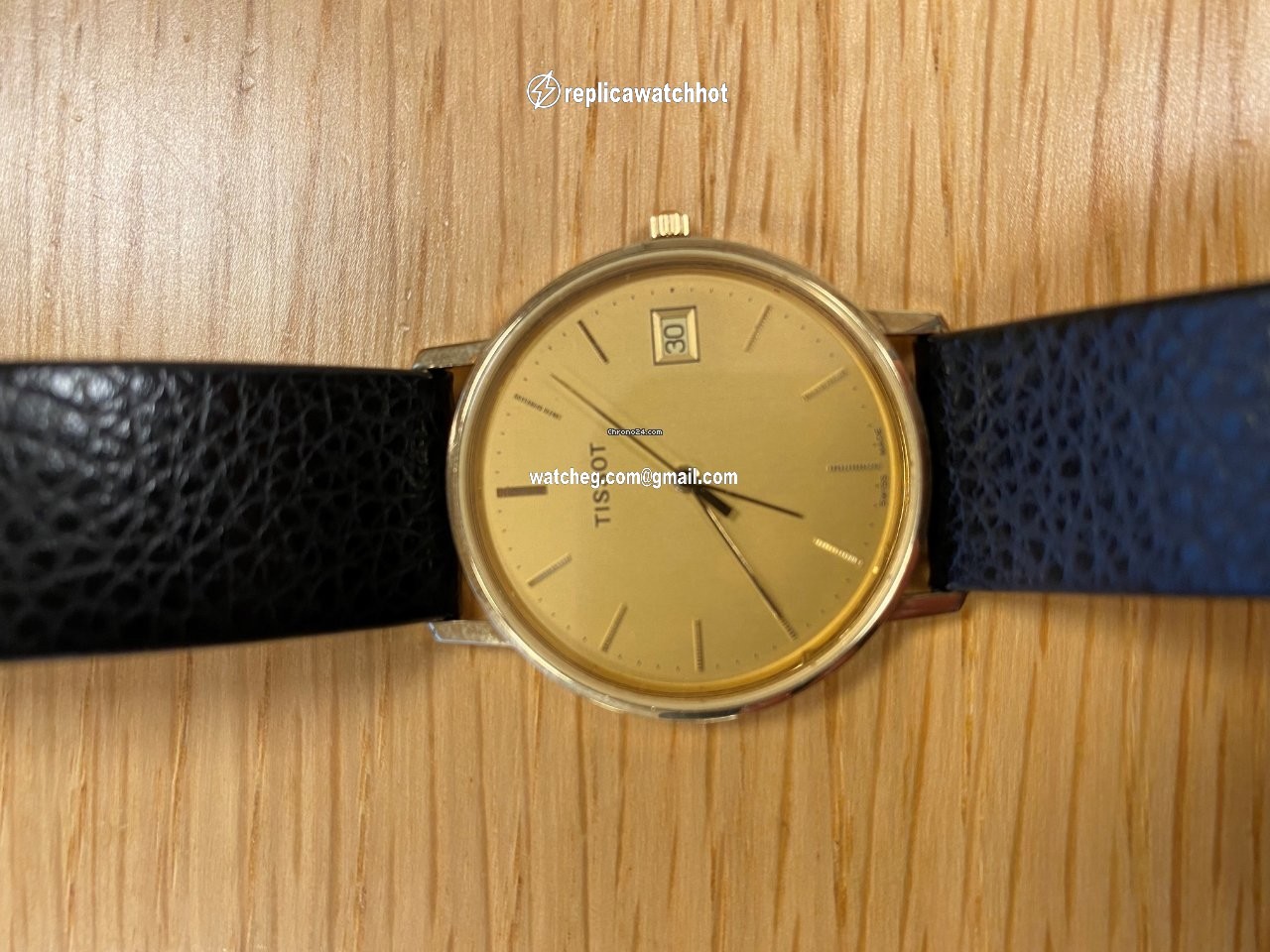Tissot Mens watch Unisex Quartz Red gold T922.410.76.011.00 4