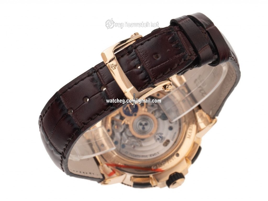 Ulysse Nardin Marine Chronograph Mens watch Unisex Automatic Rose gold 1506-150 4