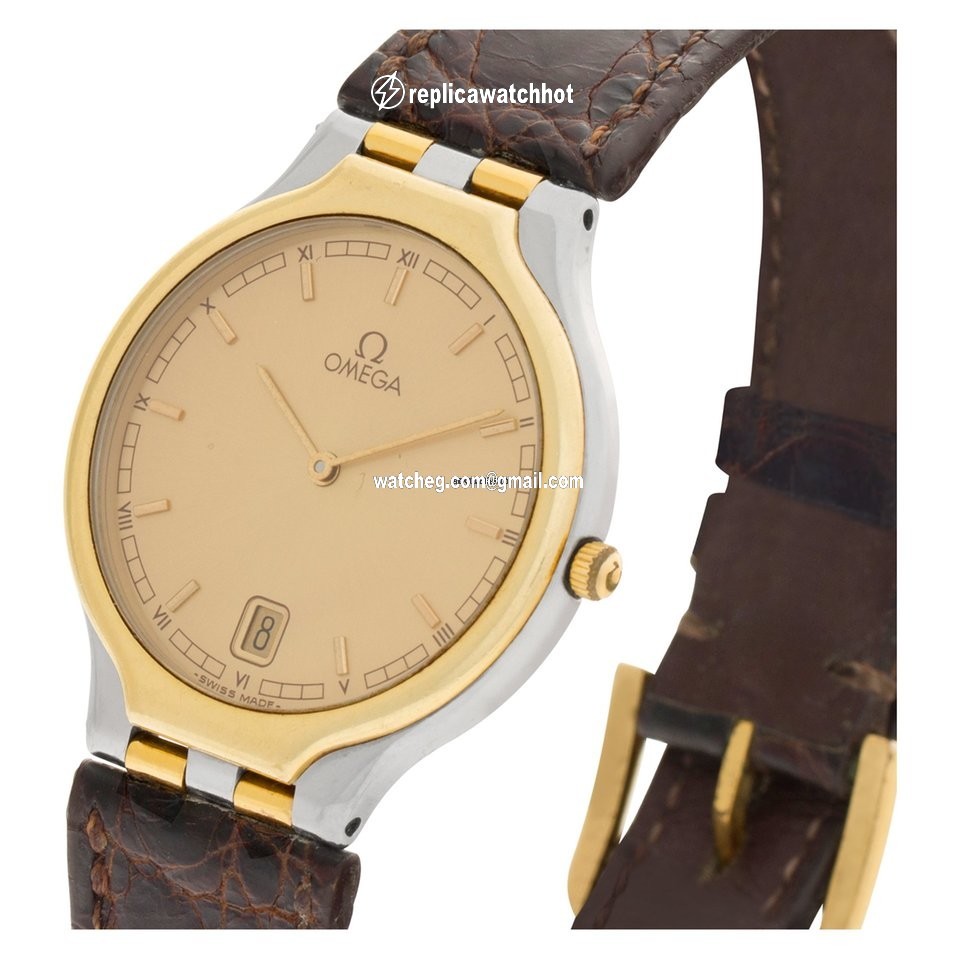 Omega Quartz Steel 196.0316 4