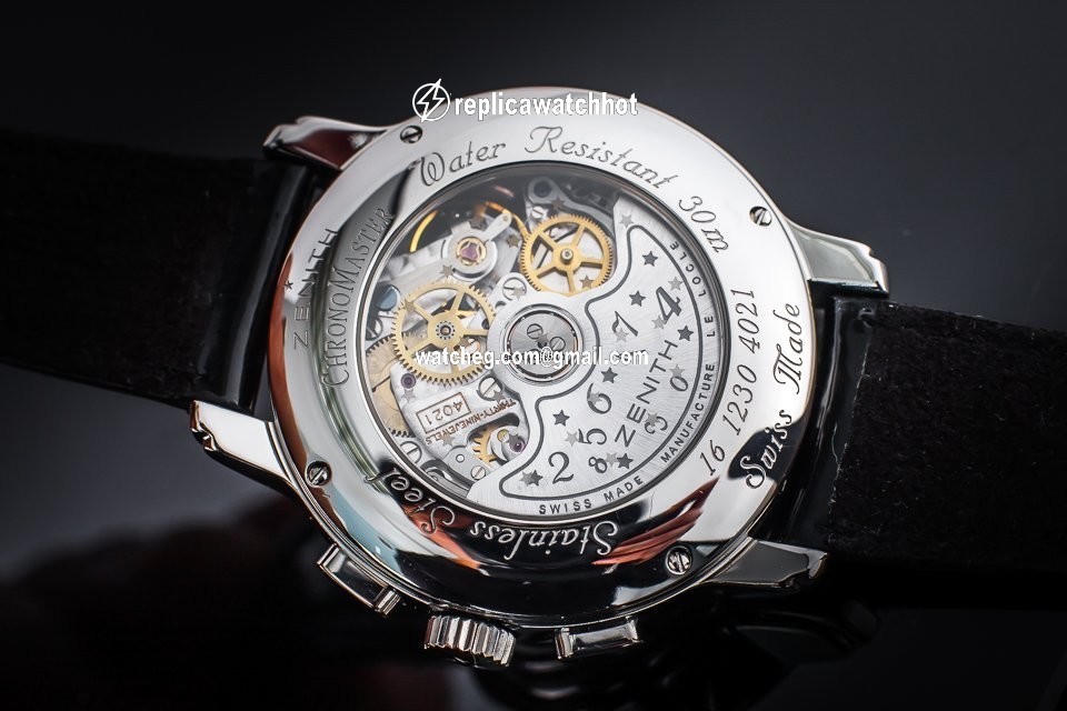 Zenith El Primero Chronomaster Lady Womens watch Automatic Steel 16 1230 4021 4