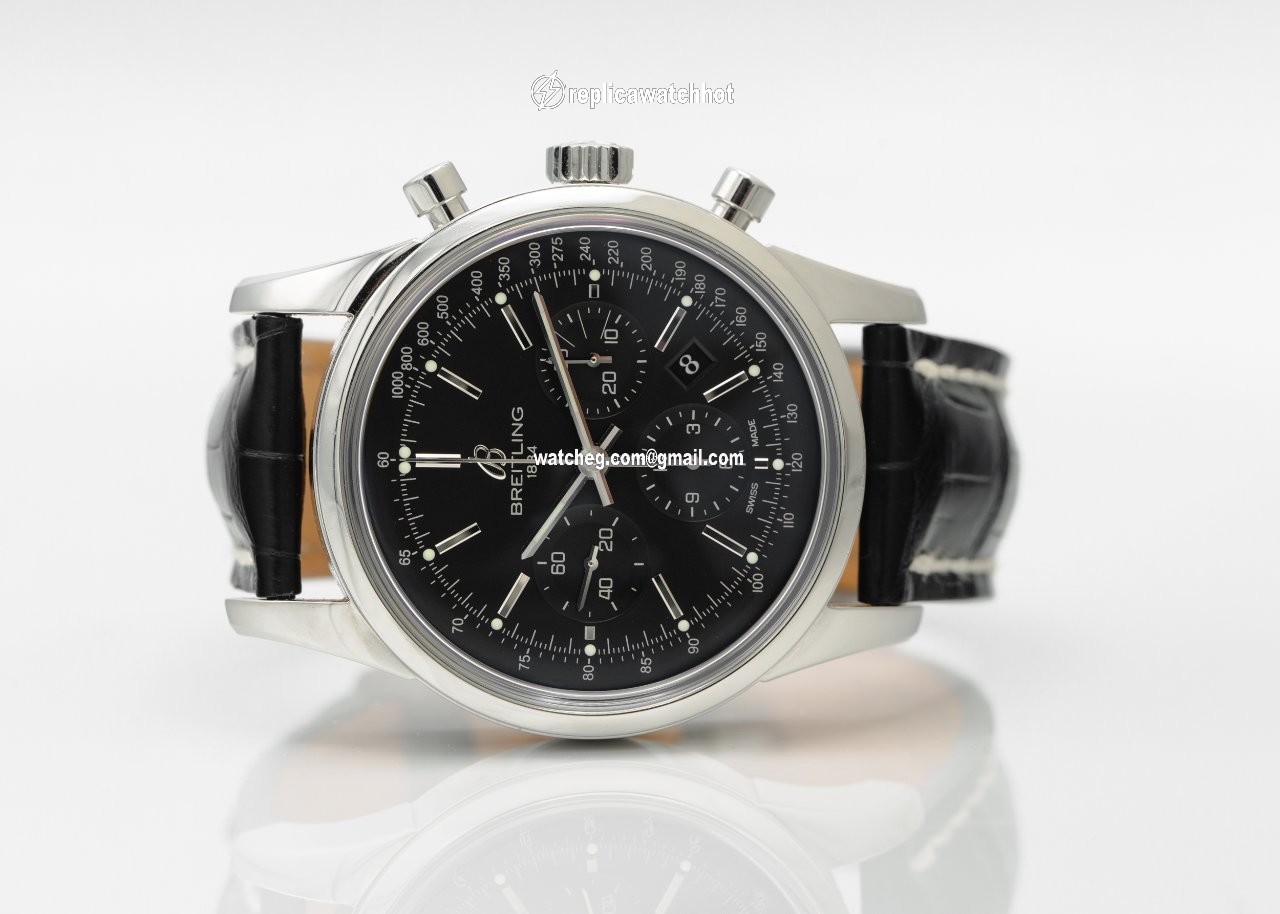 Breitling Transocean Chronograph Mens watch Unisex Automatic Steel AB015212 BA99 4