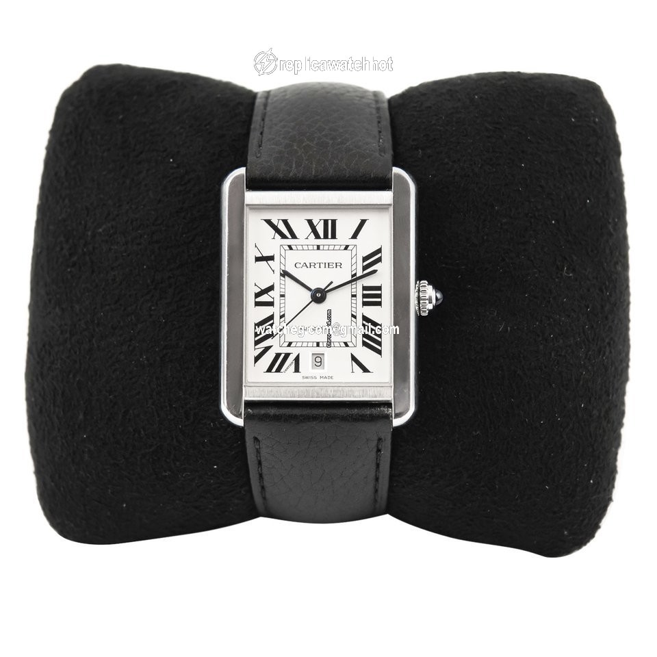 Cartier Tank Solo Mens watch Unisex Automatic Steel WSTA0029 4