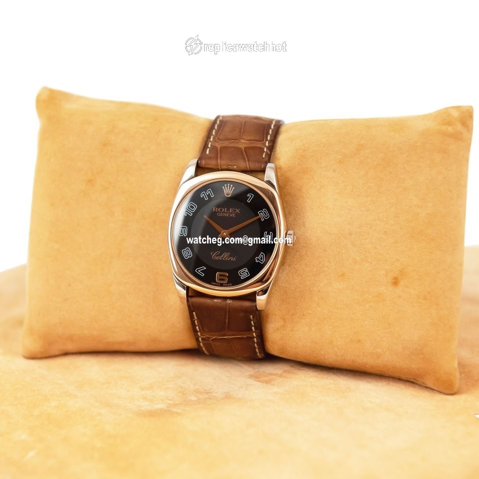 Rolex Cellini Danaos Mens watch Unisex Rose gold Manual winding 4233 4