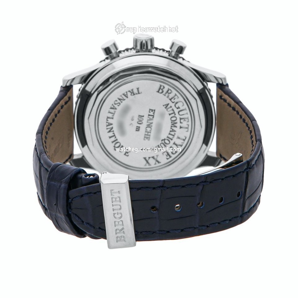 Breguet Type XX - XXI - XXII Mens watch Unisex Automatic White gold 3820BB P2 9W6 4