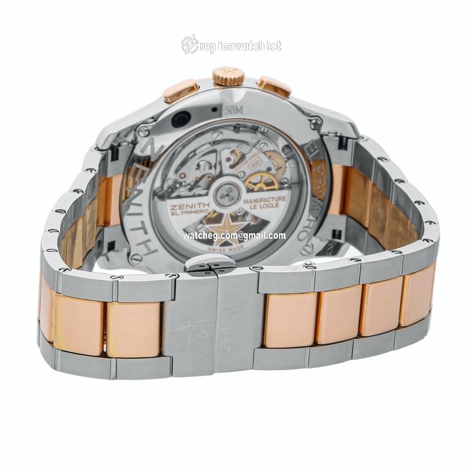 Zenith Captain Chronograph Mens watch Unisex Automatic Steel 51.2112.400 75.M2110 4