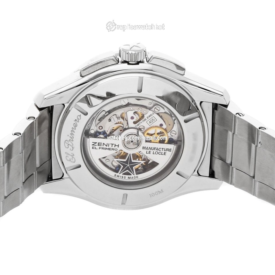 Zenith El Primero Stratos Flyback Mens watch Unisex Automatic Steel 03.2067.405 51.M2060 4