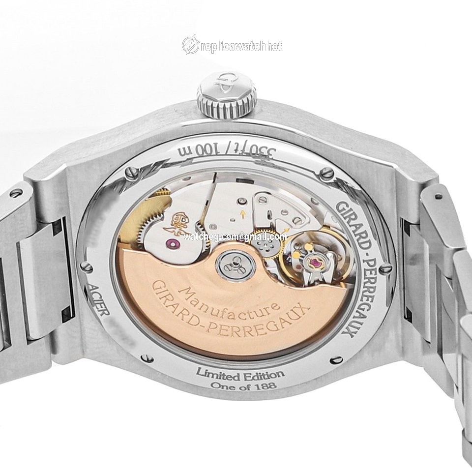 Girard Perregaux Laureato Mens watch Unisex Automatic Steel 81010-11-635-11A 4
