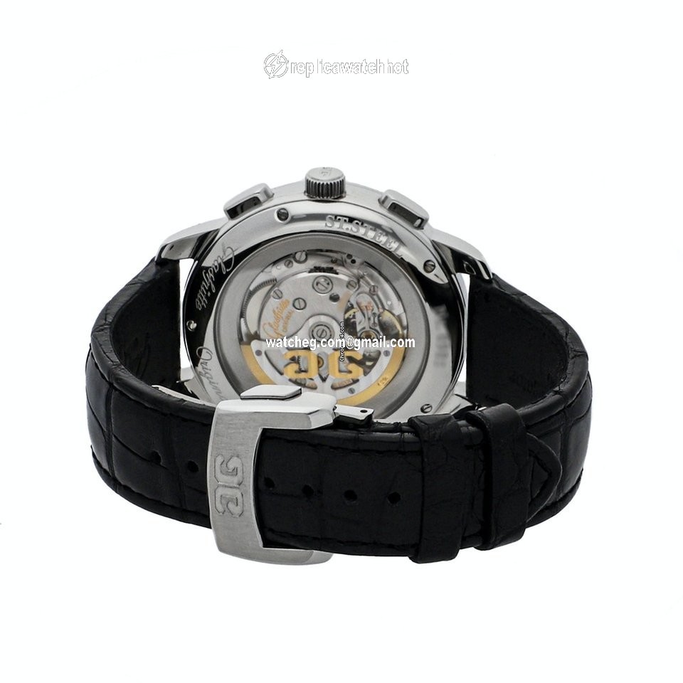 Glashtte Original Senator Chronograph XL Mens watch Unisex Automatic Steel 39-34-21-42-04 4