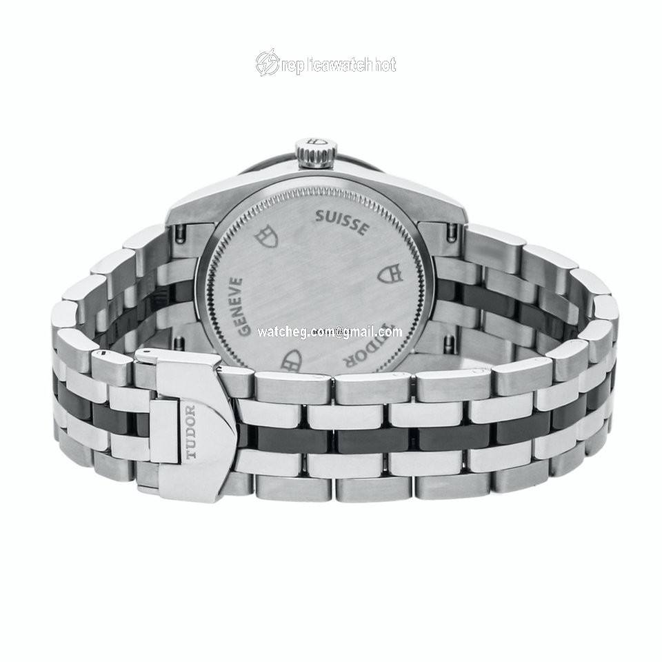 Tudor Glamour Date Womens watch Automatic Steel 53010N SLV DI BRC 4