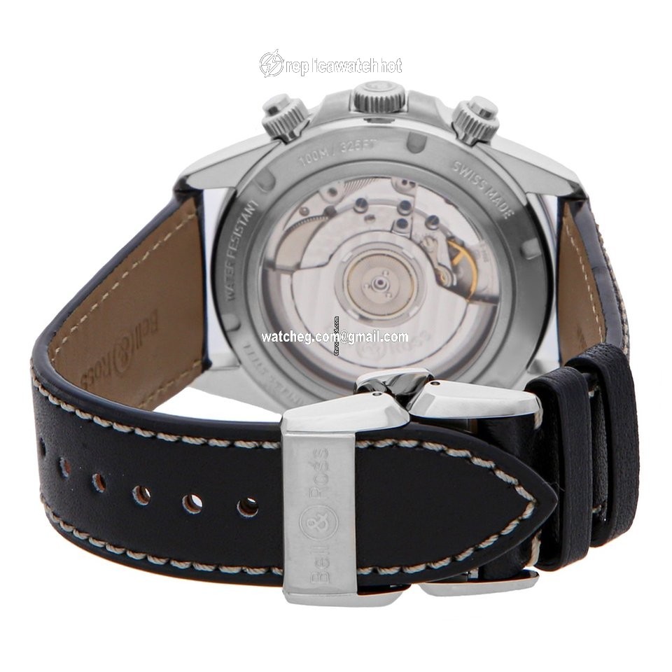 Bell & Ross BR V2 Mens watch Unisex Automatic Steel BRV294-BL-ST SCA 4
