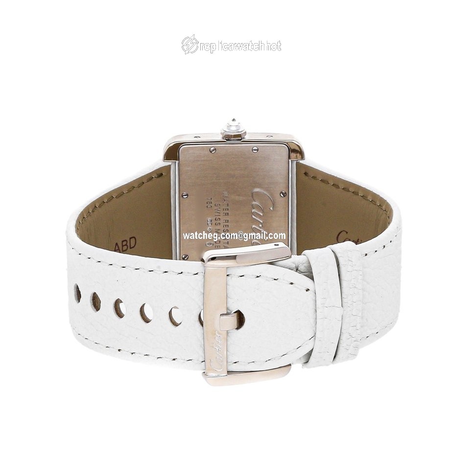 Cartier Tank Divan Womens watch Quartz White gold WA301356 4