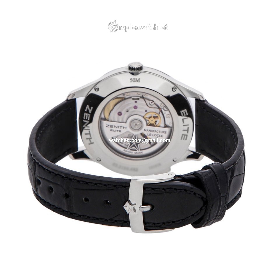 Zenith Elite Dual Time Mens watch Unisex Automatic Steel 03.2130.682 22.C493 4