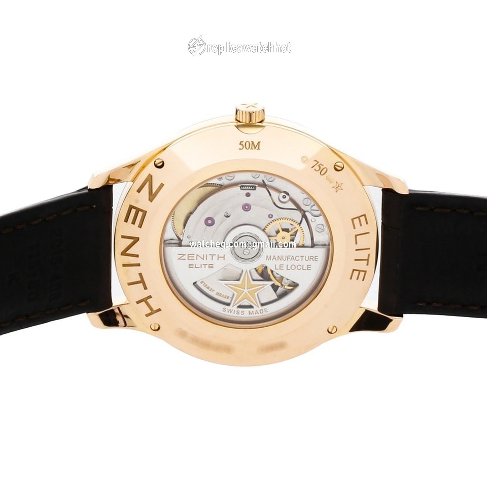 Zenith Captain Central Second Mens watch Unisex Automatic Rose gold 18.2020.670 22.C498 4