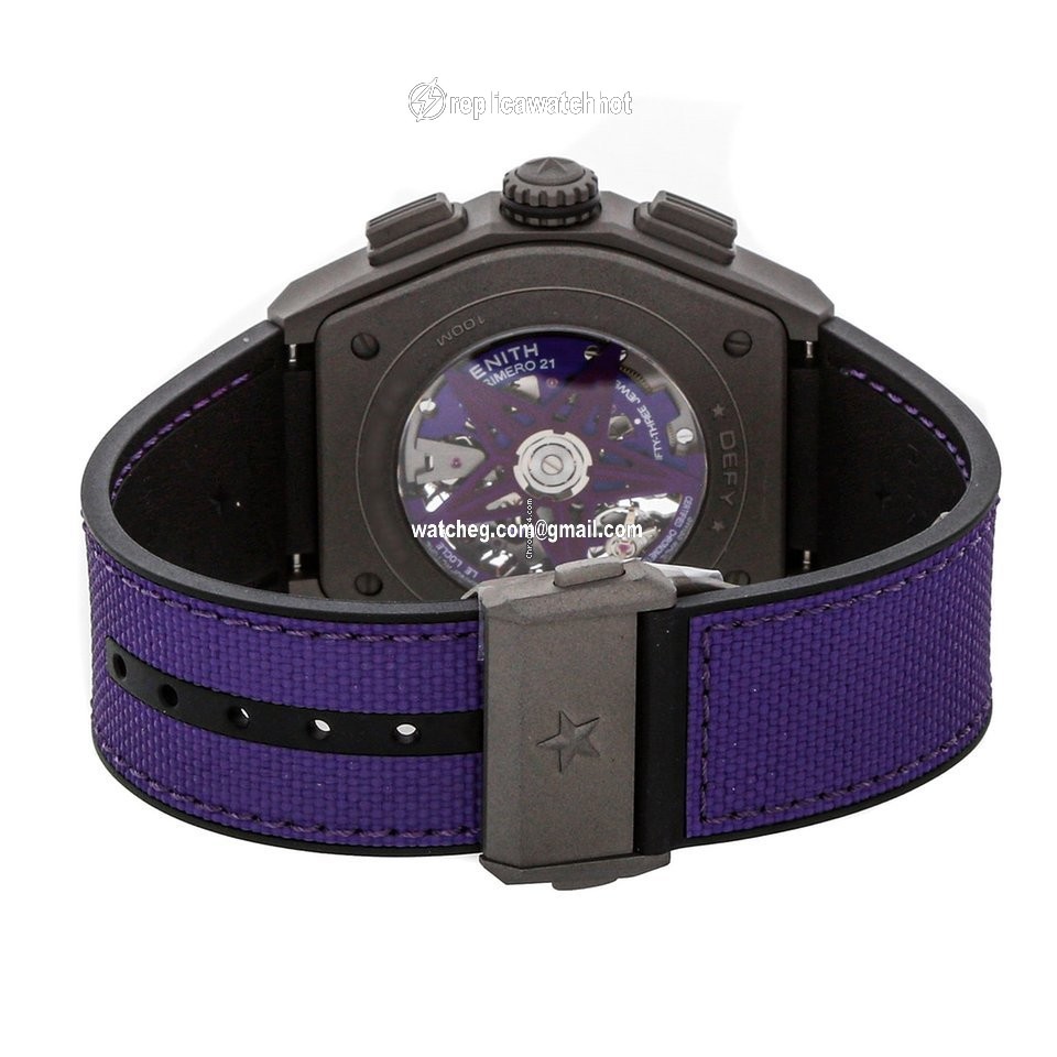 Zenith Defy El Primero Mens watch Unisex Automatic Titanium 97.9001.9004 80.R922 4