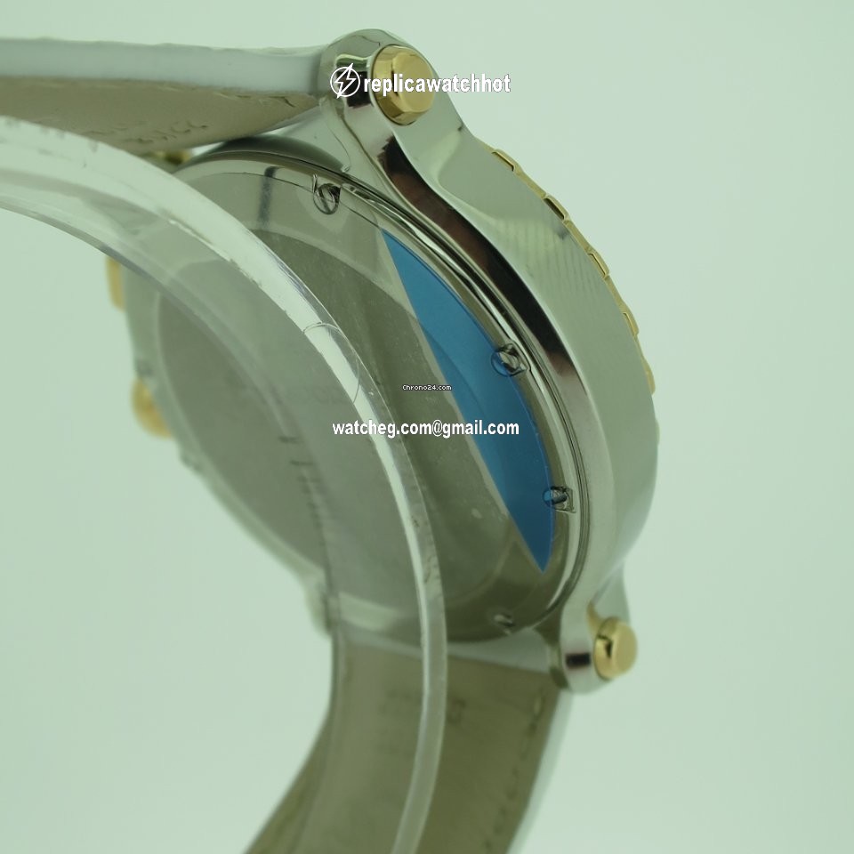 Chopard Happy Sport Womens watch Quartz Gold Steel 288499-6001 4