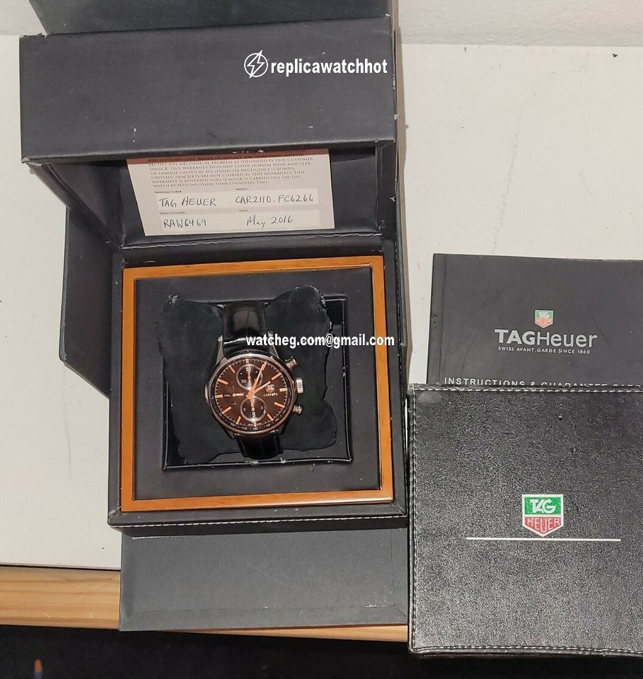 TAG Heuer Carrera Calibre 1887 Mens watch Unisex Automatic Steel CAR2110.FC6266 4