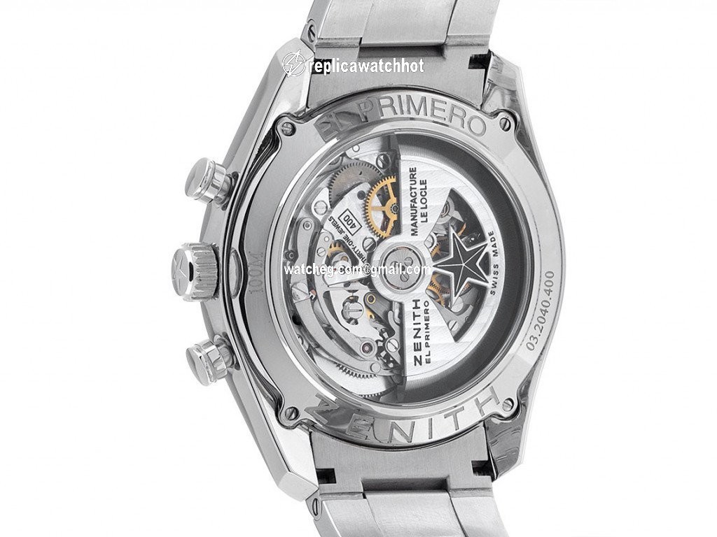 Zenith El Primero 36000 VpH Mens watch Unisex Automatic Steel 03.2040.400 01.M2040 4
