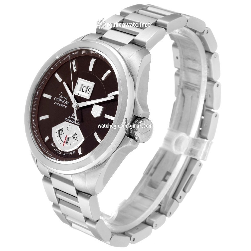 TAG Heuer Grand Carrera Mens watch Unisex Automatic Steel WAV5113.BA0901 4