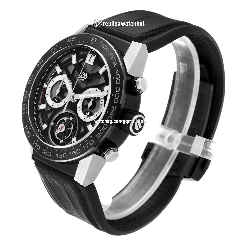 TAG Heuer Carrera Heuer-02T Mens watch Unisex Automatic Titanium CAR5A8Y.FC6377 4
