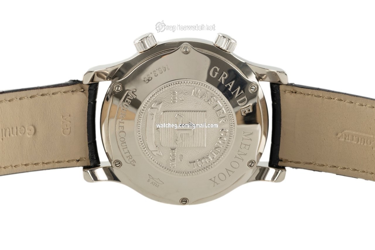 Jaeger-LeCoultre Master Memovox Mens watch Unisex Automatic White gold 146.3.95 4
