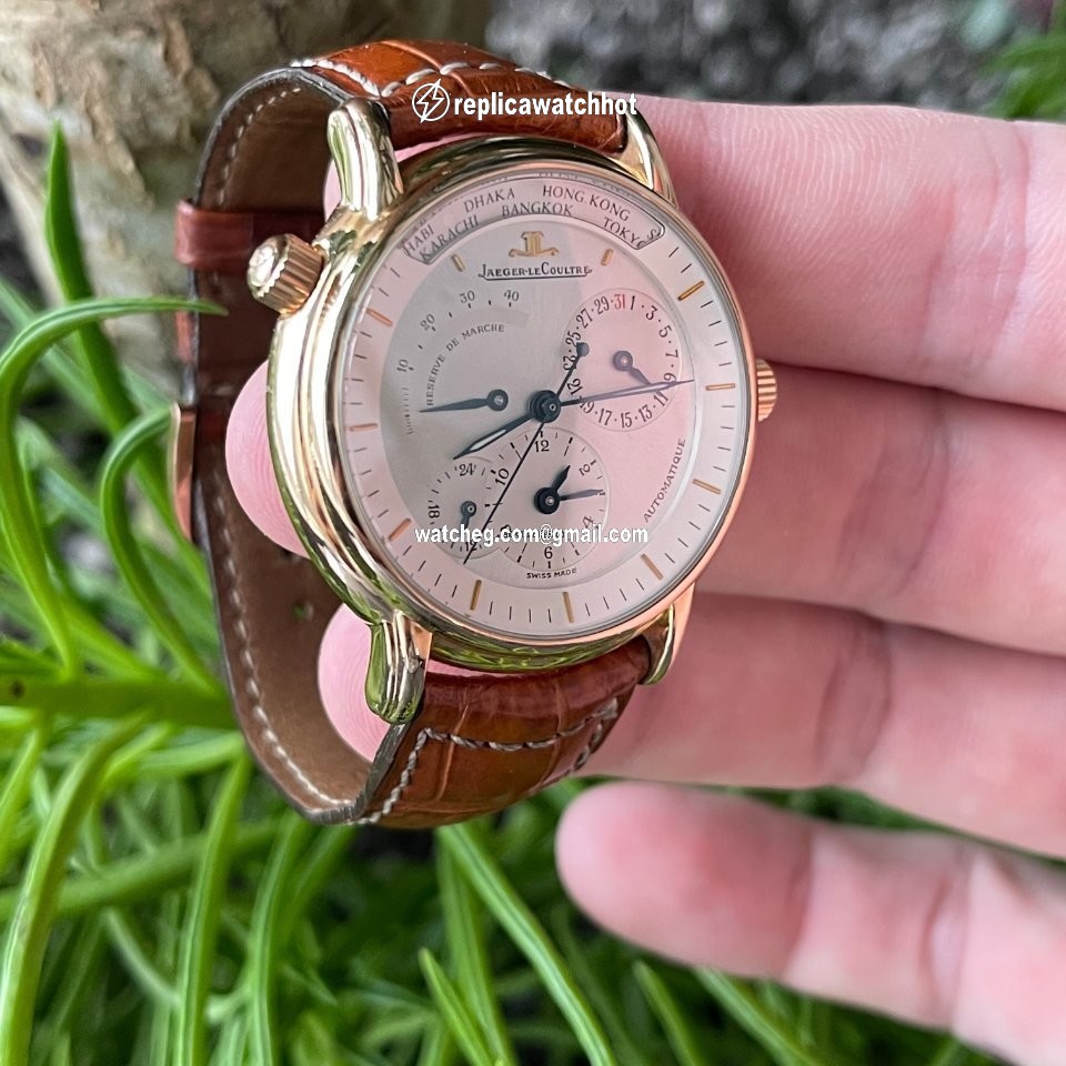 Jaeger-LeCoultre Master Geographic Mens watch Unisex Automatic Rose gold 169.1.92 4